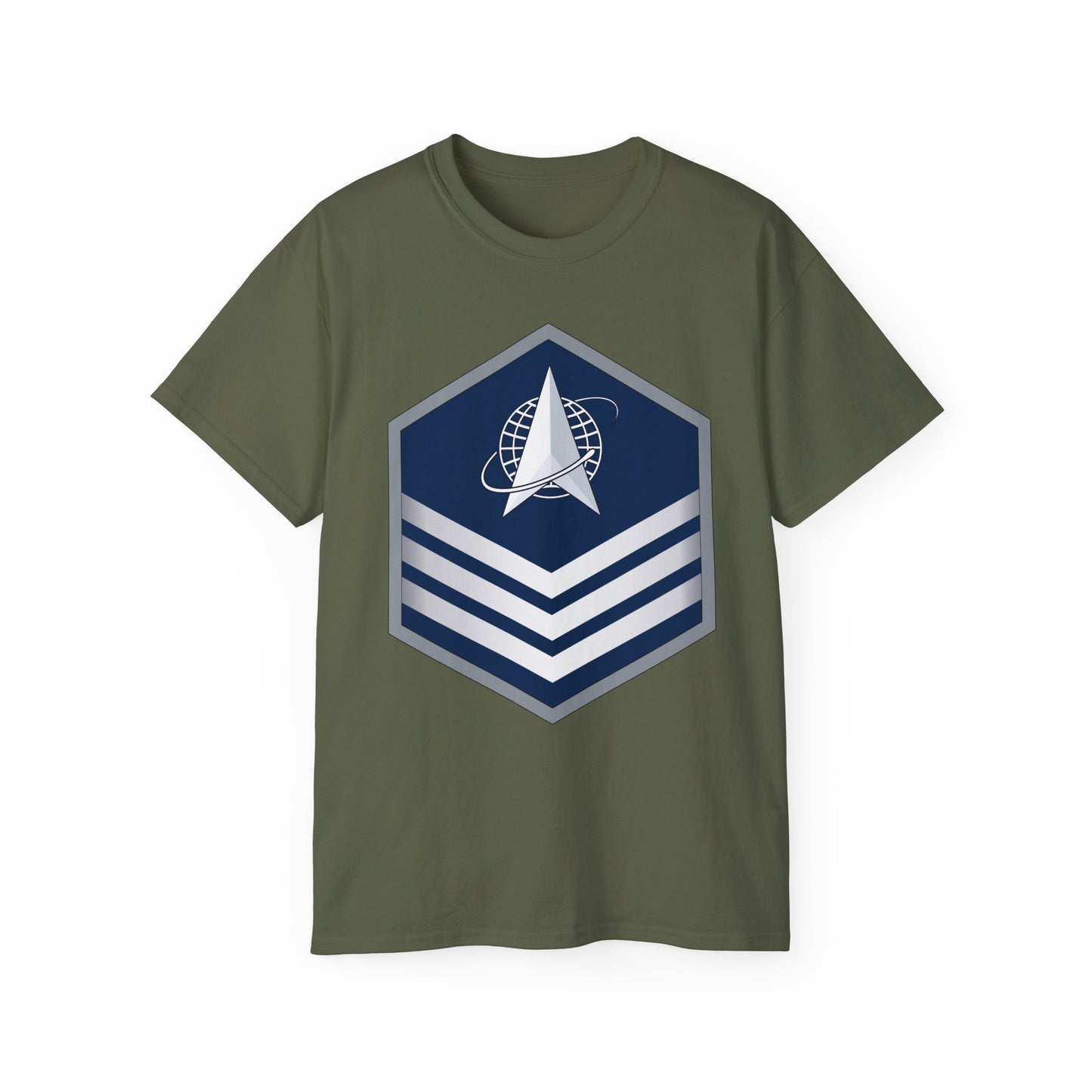 Unisex Ultra Cotton Tee -  USSF - E5 Sergeant wo Txt