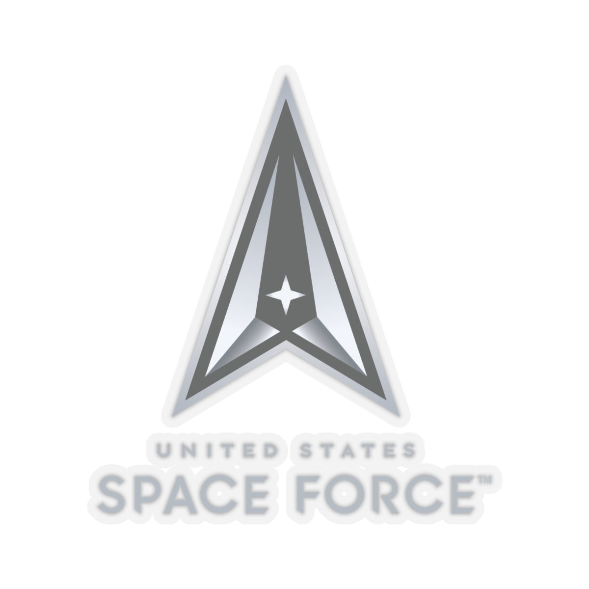 Kiss-Cut Sticker - United States Space Force Logo X 300