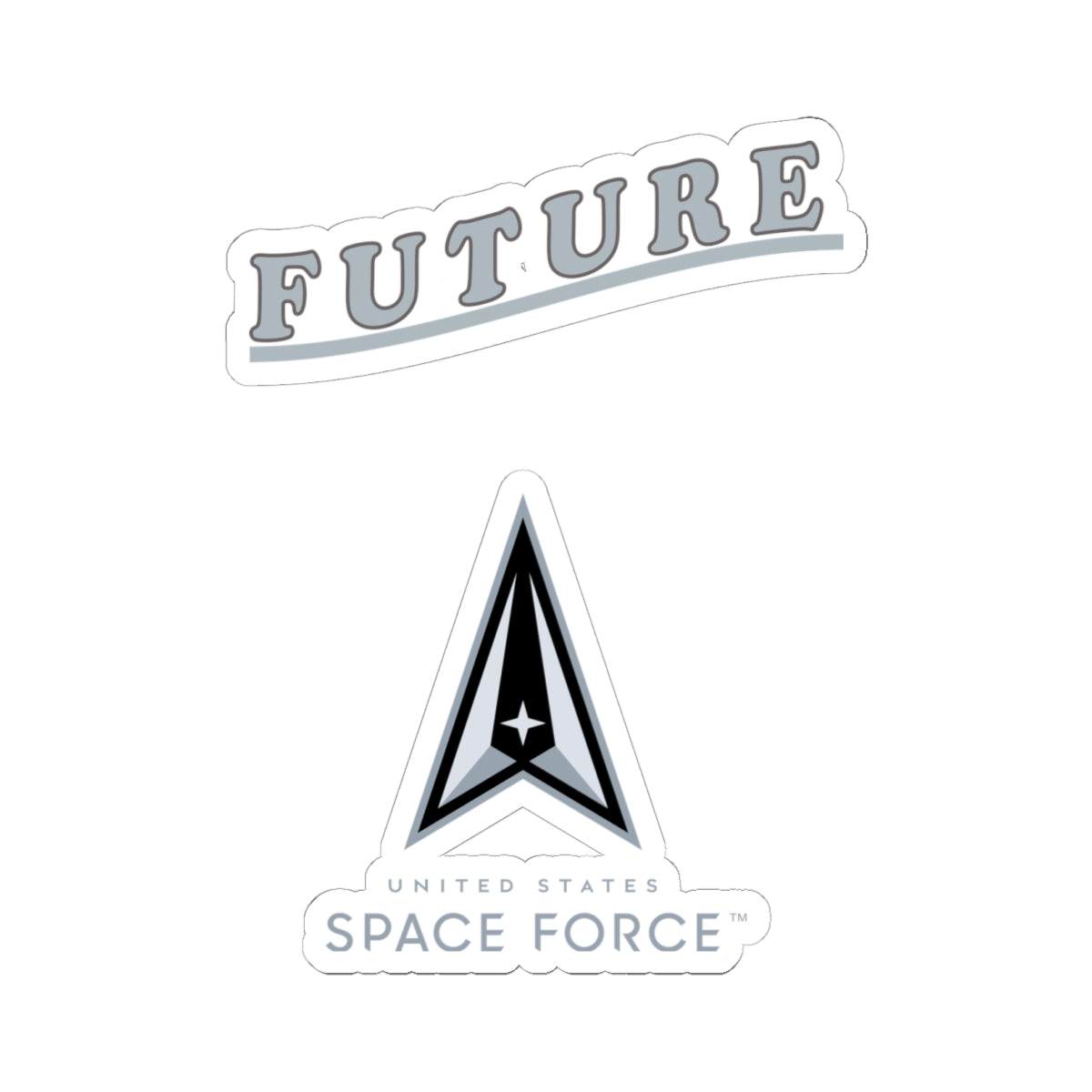 Kiss-Cut Sticker -  USSF - Future Space Force