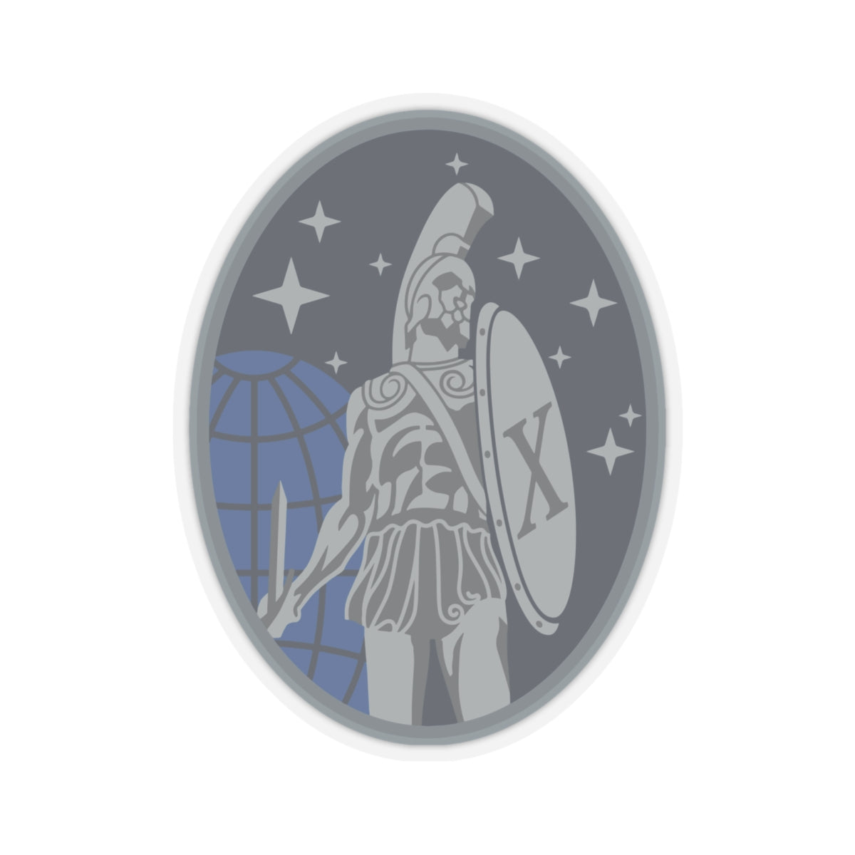 Kiss-Cut Sticker - USSF - 10th Space Warning Squadron wo txt