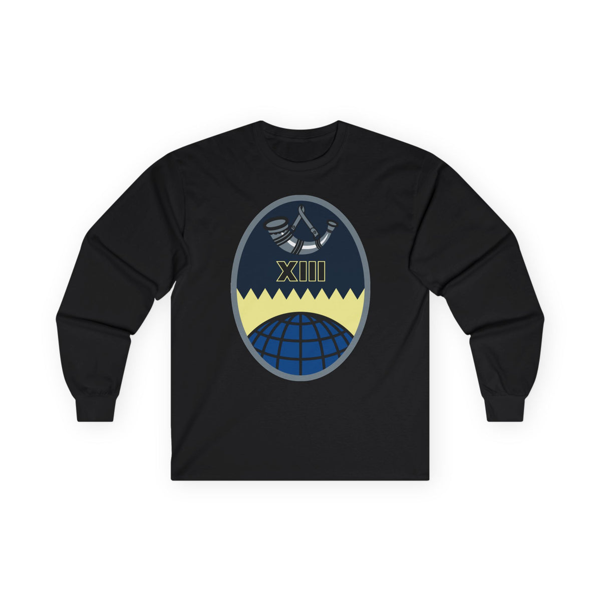 Unisex Ultra Cotton Long Sleeve Tee - USSF - 13th Space Warning Squadron wo txt