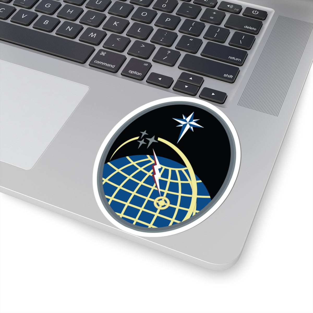 Kiss-Cut Sticker - USSF - 2nd Space Operations Squadron wo txt X 300