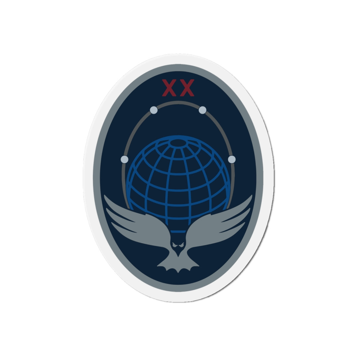 Die-Cut Magnet - USSF - 20th Space Surveillance Squadron wo txt