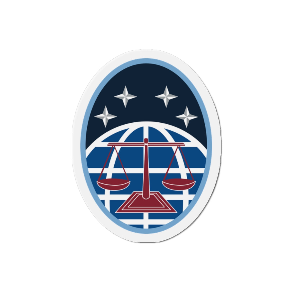 Die-Cut Magnet - USSF - 4th Test and Evaluation Squadron wo txt X 300