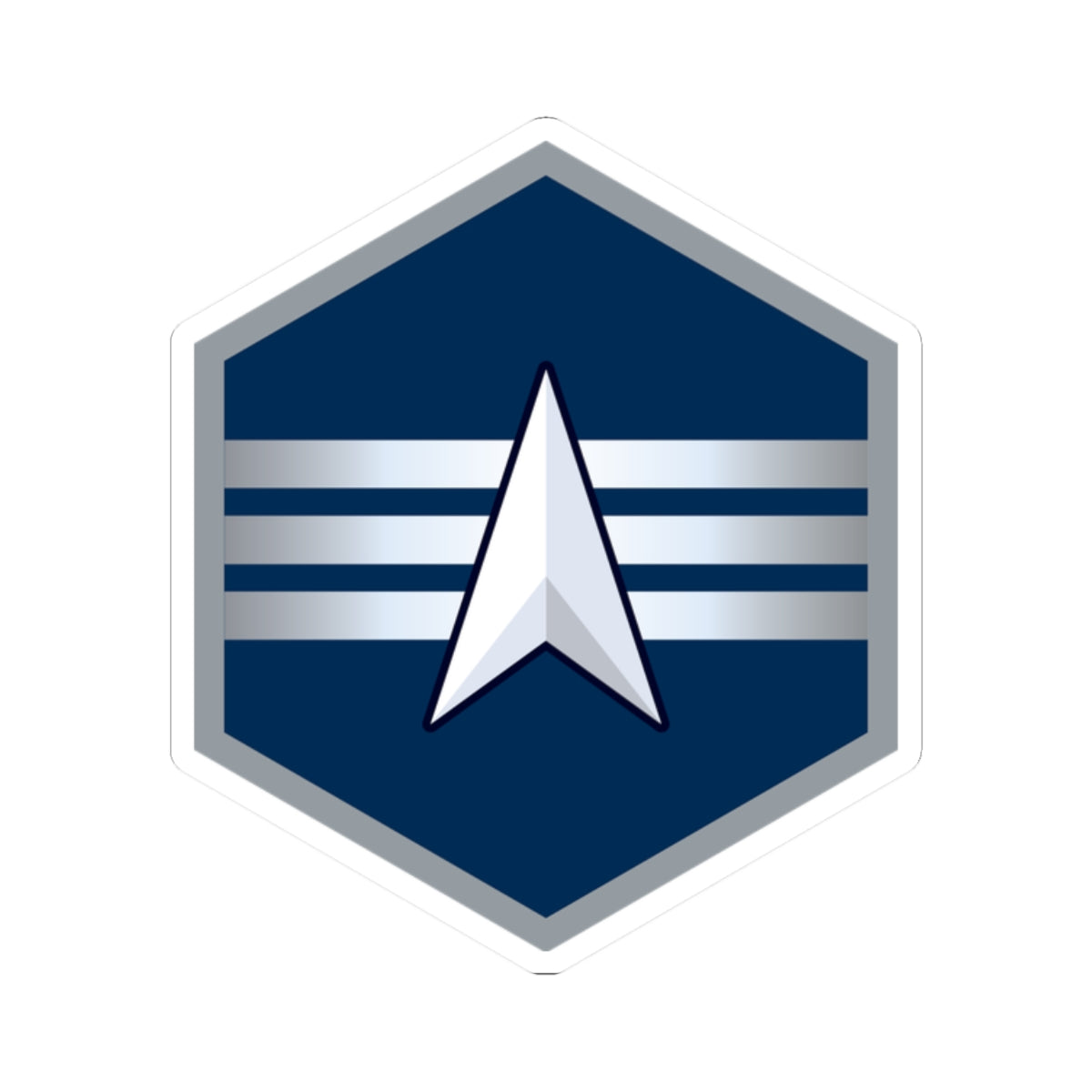 Kiss-Cut Sticker - USSF - E4 Specialist wo Txt