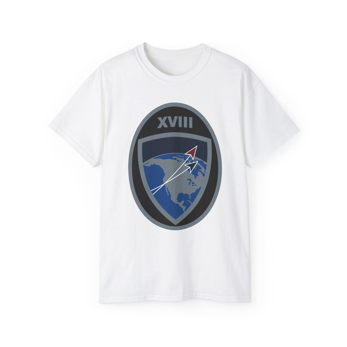 Unisex Ultra Cotton Tee - USSF - 18th Space Defense Squadron wo txt