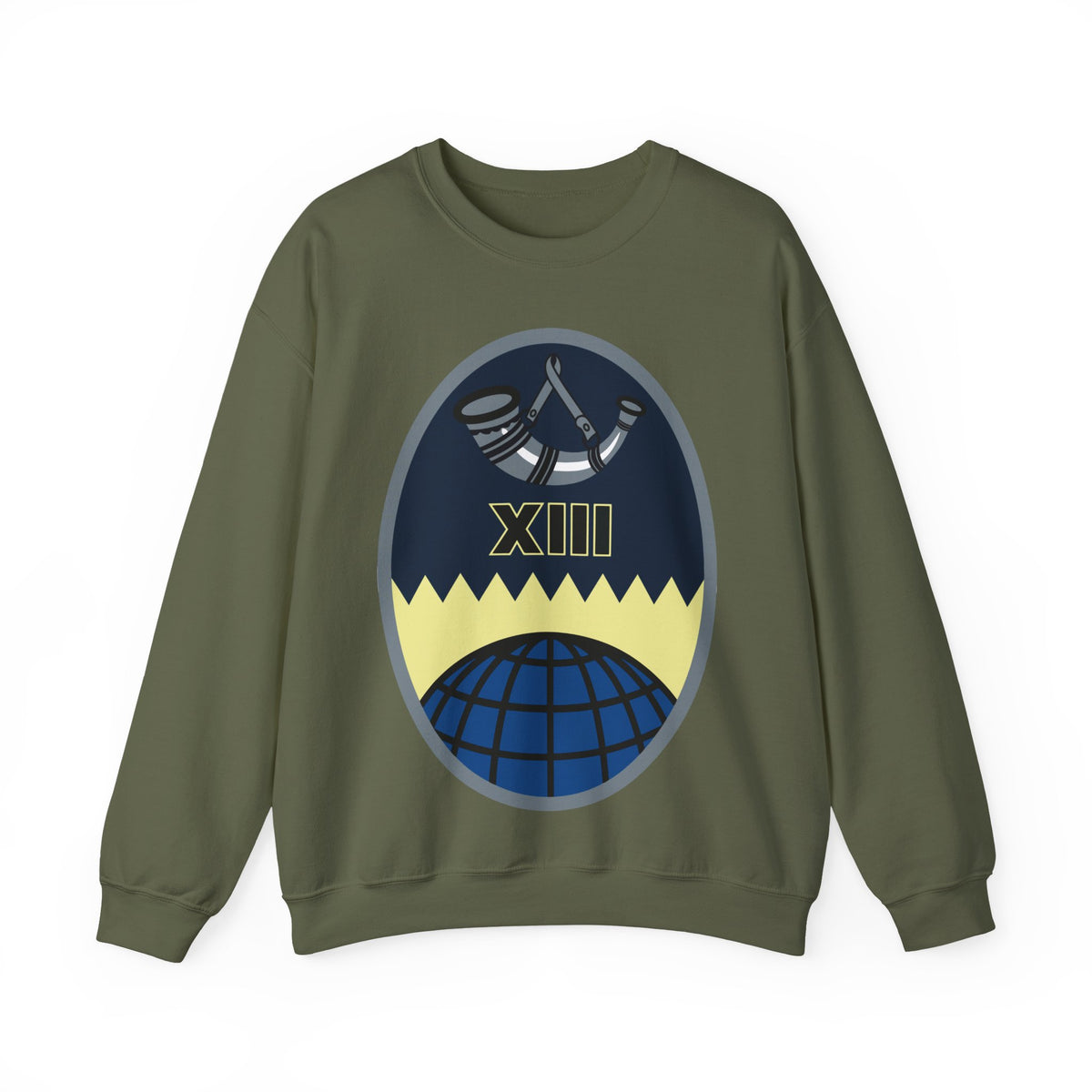 Crewneck Sweatshirt - USSF - 13th Space Warning Squadron wo txt