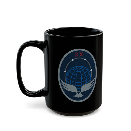 Black Mug (11oz, 15oz) - USSF - 20th Space Surveillance Squadron wo txt