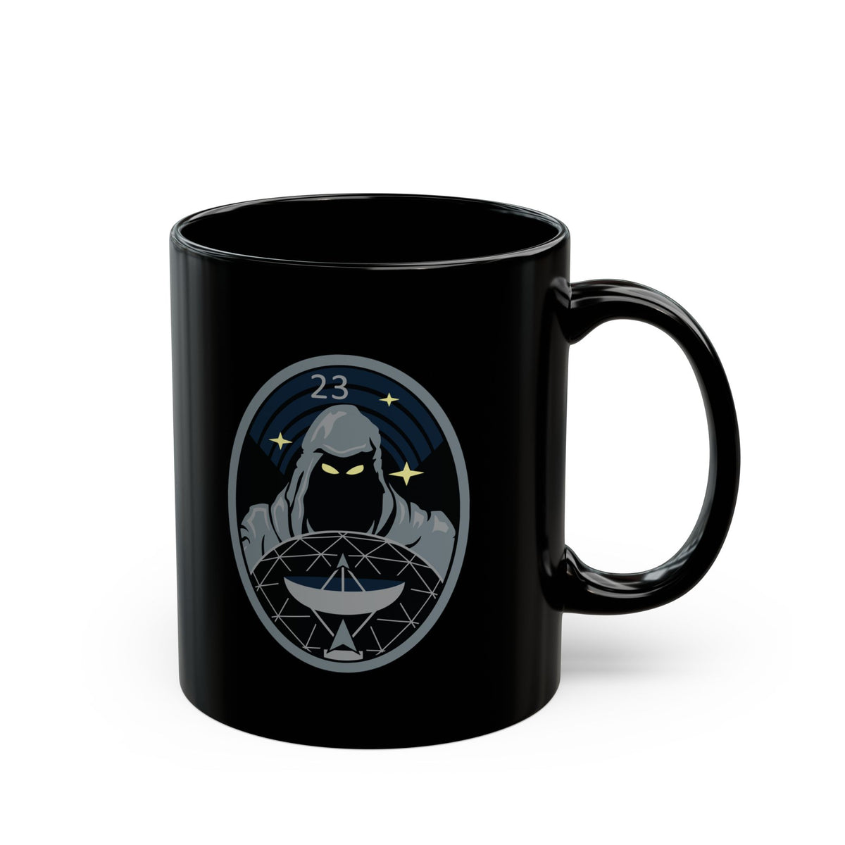 Black Mug (11oz, 15oz) - USSF - 23rd Space Operations Squadron wo txt