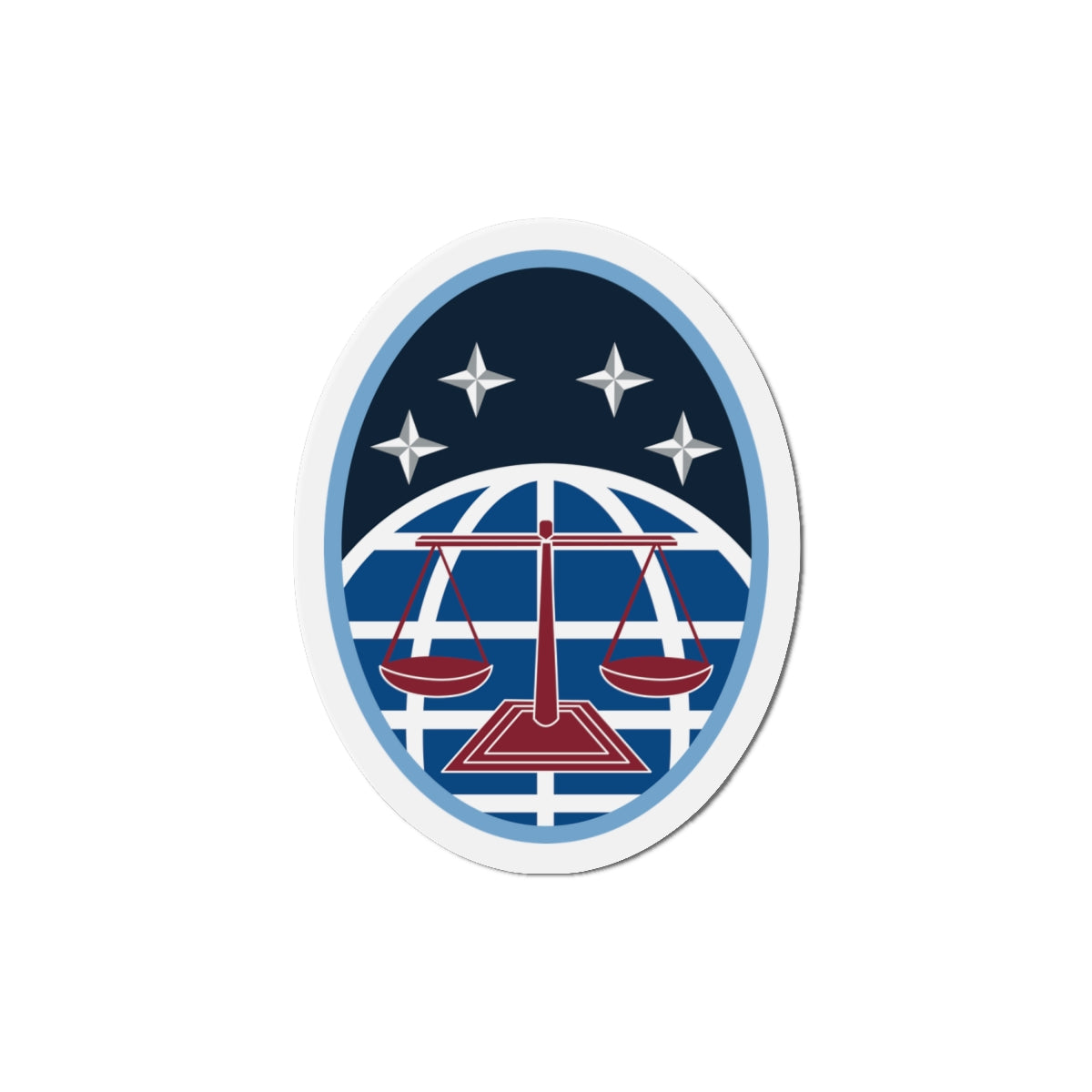 Die-Cut Magnet - USSF - 4th Test and Evaluation Squadron wo txt X 300