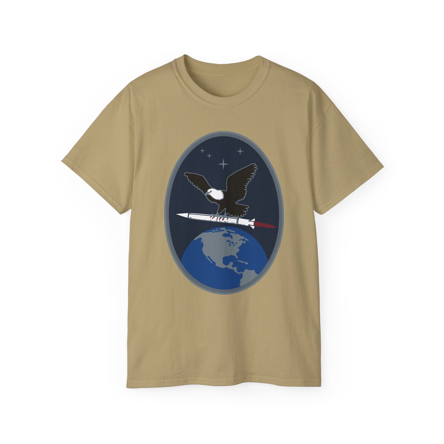 Unisex Ultra Cotton Tee - USSF - 2nd Space Warning Squadron wo txt X 300