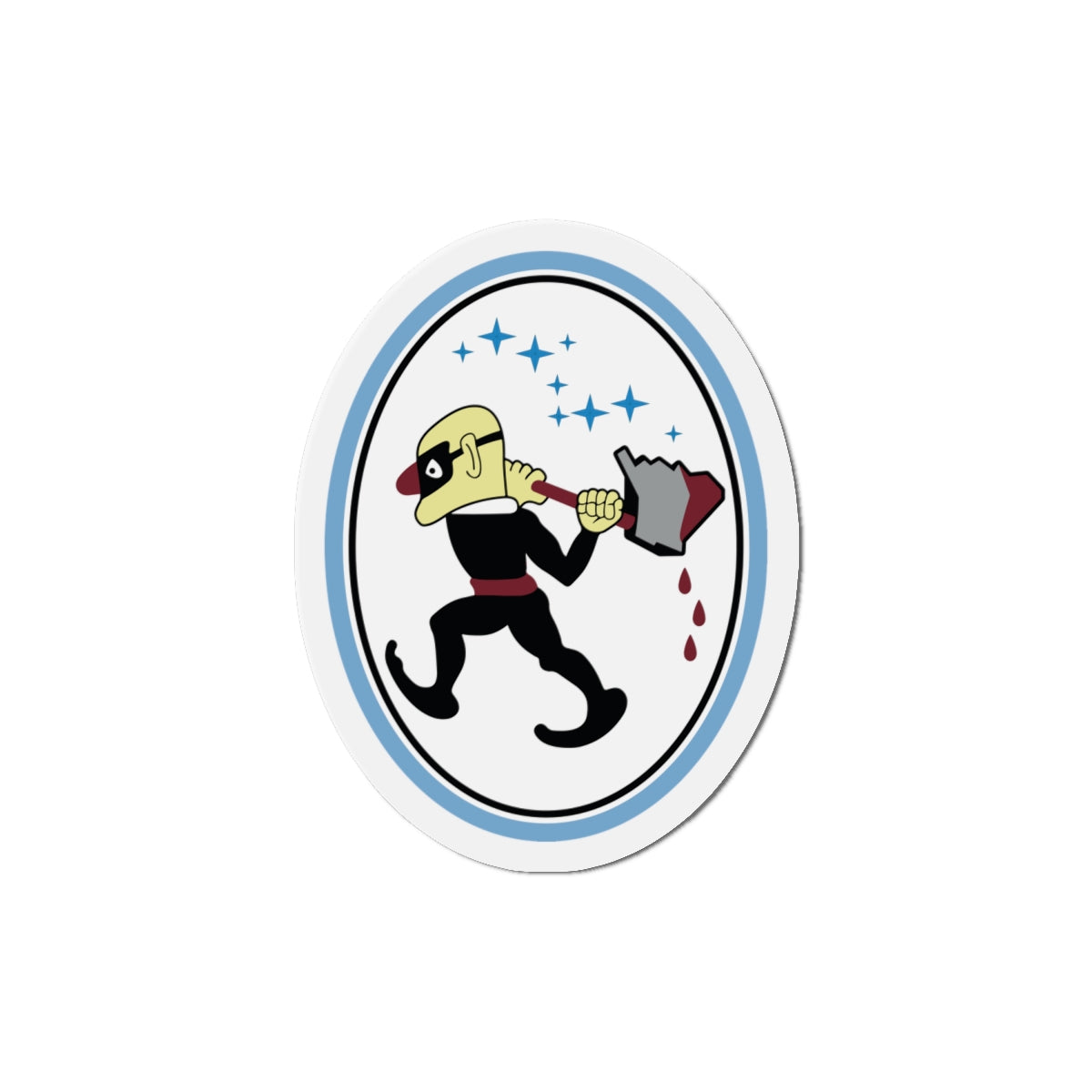 Die-Cut Magnet - USSF - 25th Space Range Squadron wo txt