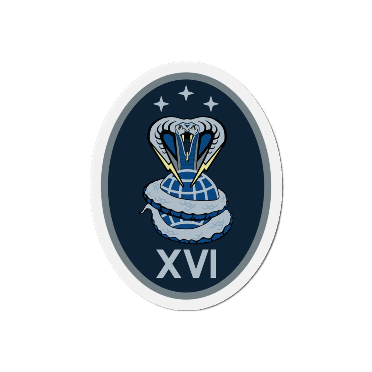 Die-Cut Magnet - USSF - 16th Electromagnetic Warfare Squadron wo txt