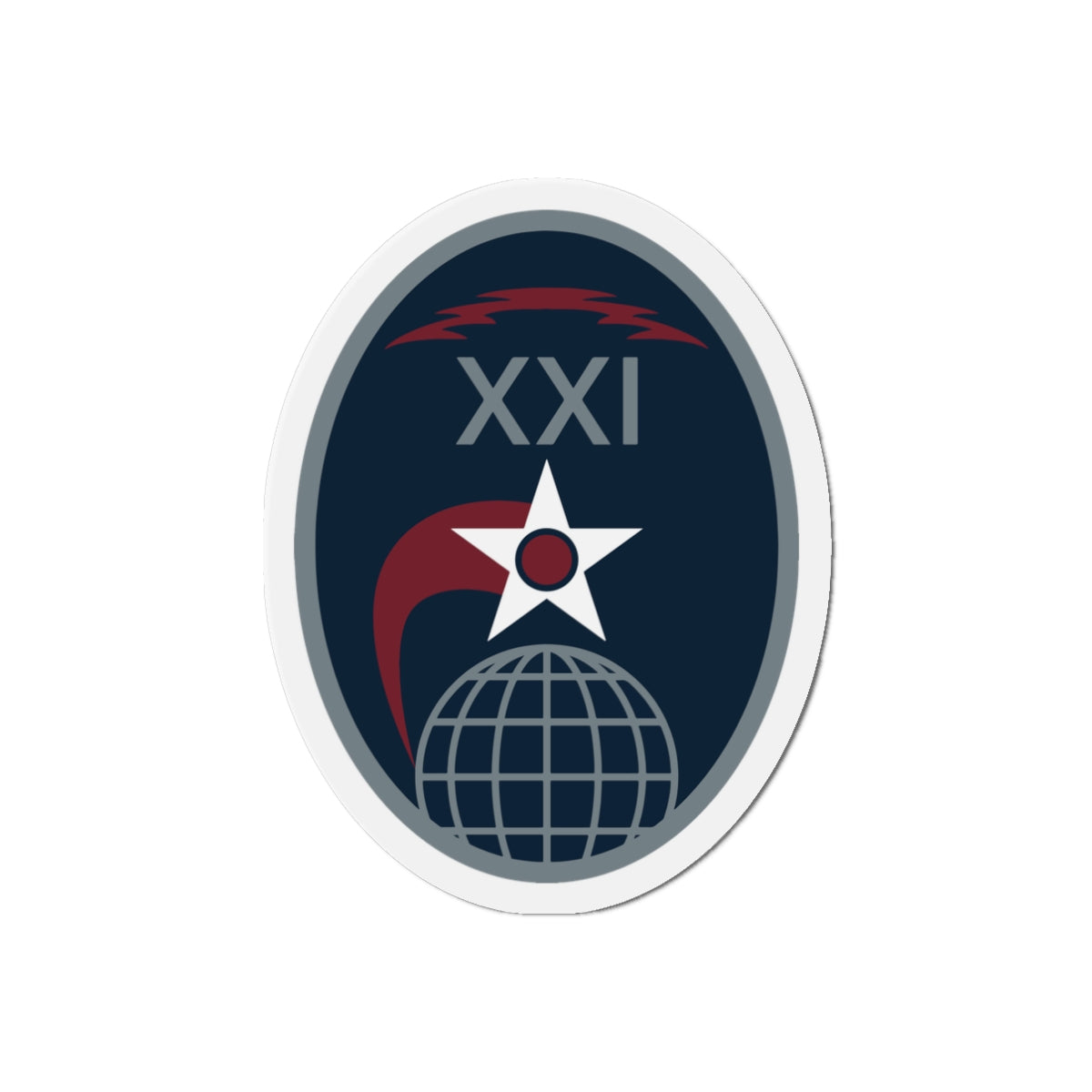 Die-Cut Magnet - USSF - 21st Space Operations Squadron wo txt