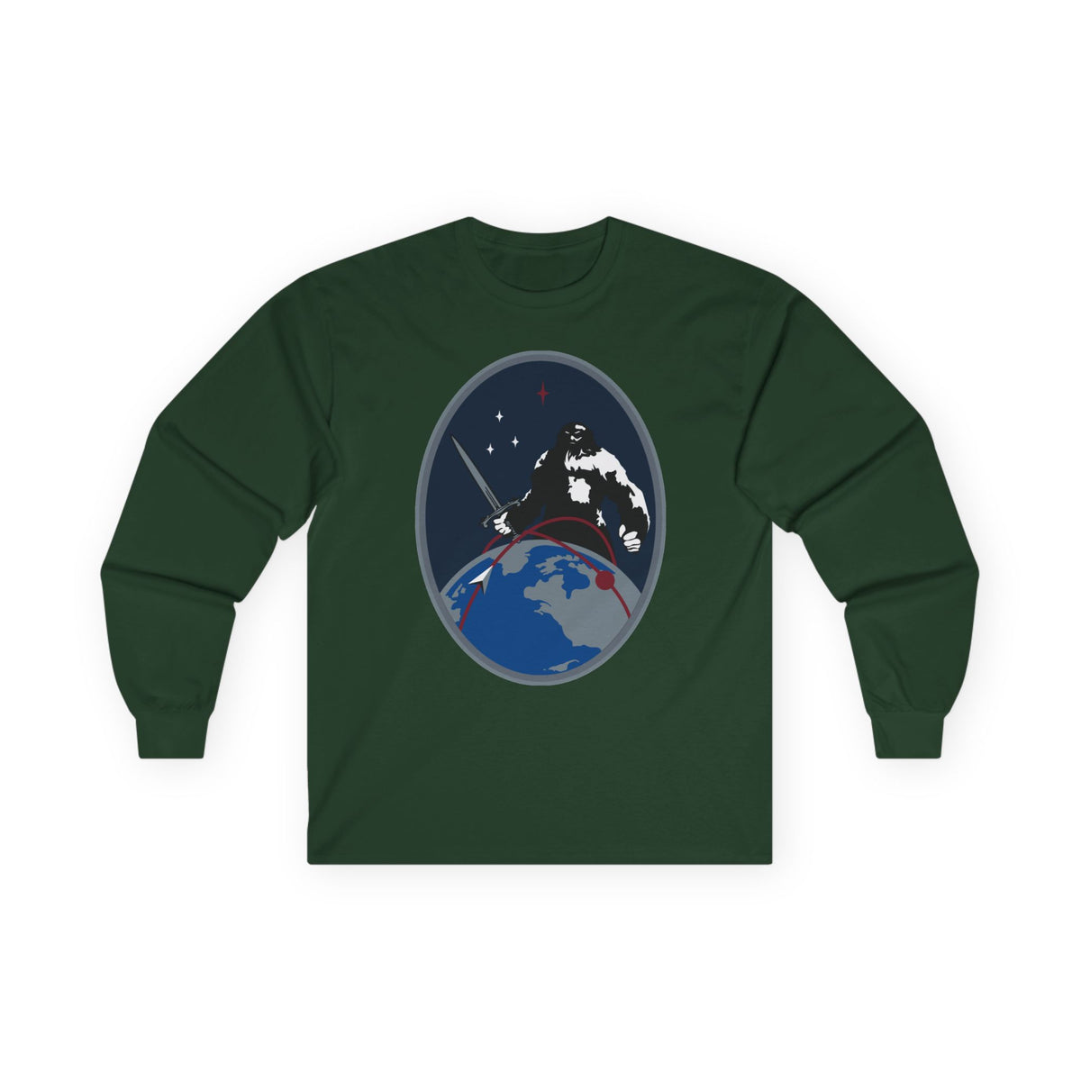Unisex Ultra Cotton Long Sleeve Tee - USSF - 9th Combat Training Squadron wo txt