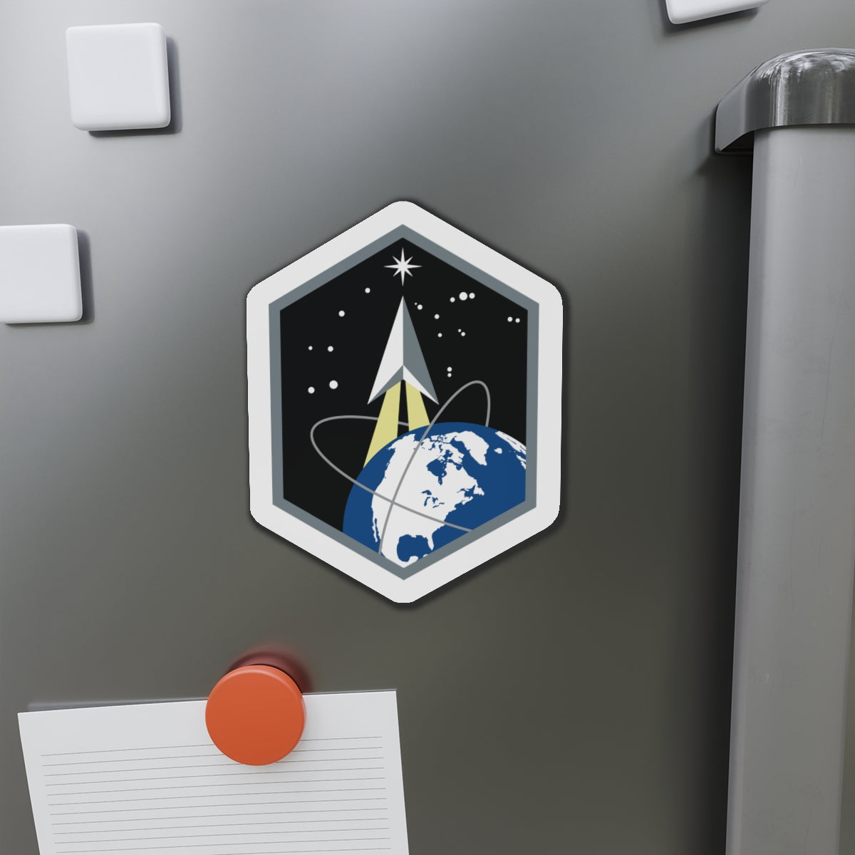 Die-Cut Magnet - USSF - Space Base Delta 2 wo txt