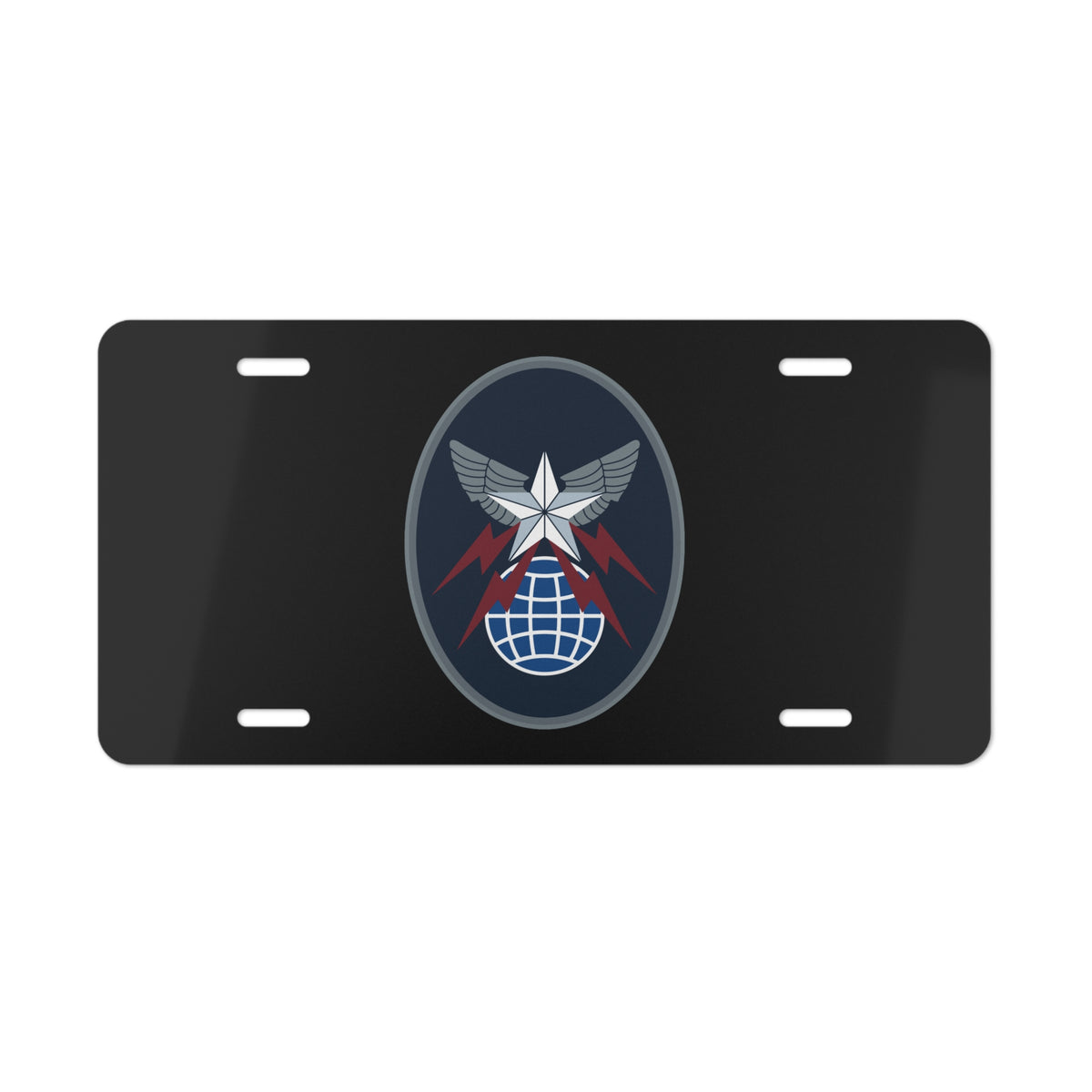 Vanity License Plate - USSF - 4th Space Operations Squadron wo txt X 300