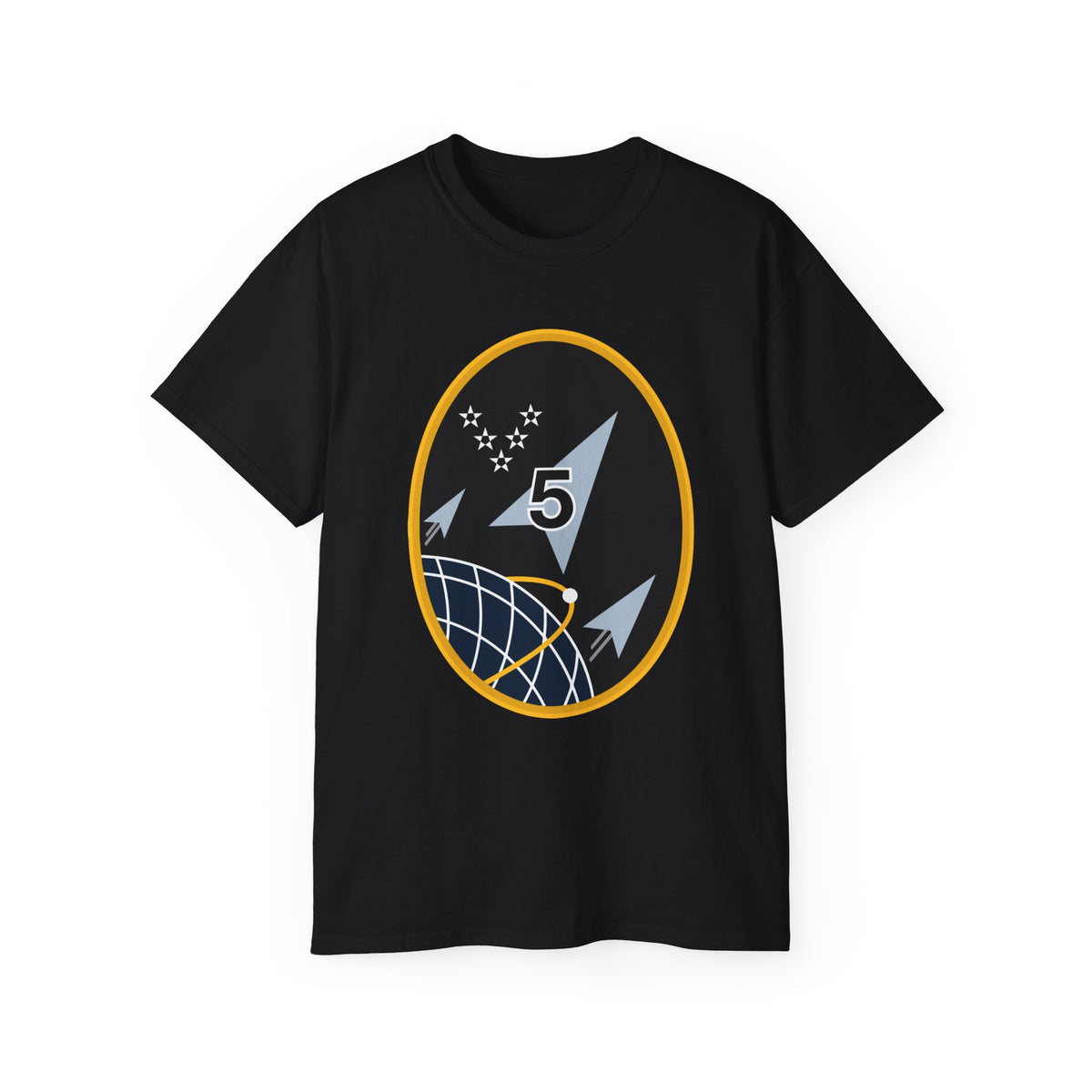 Unisex Ultra Cotton Tee -  USSF - 5th Space Launch Squadron wo txt X 300