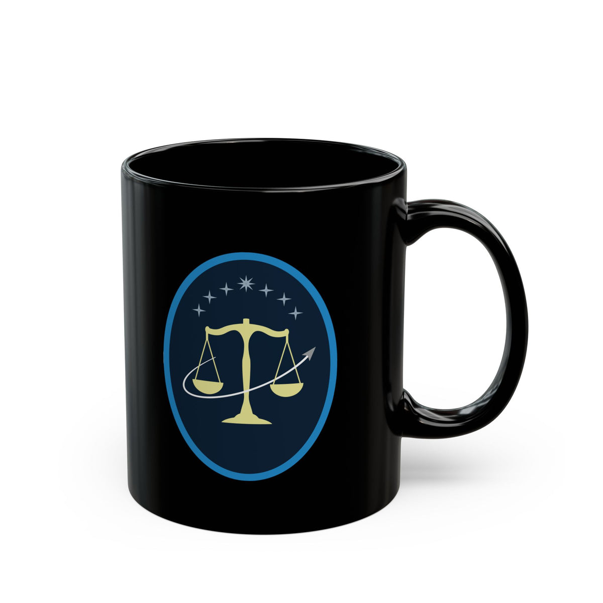 Black Mug (11oz, 15oz) - USSF - 17th Test and Evaluation Squadron wo txt