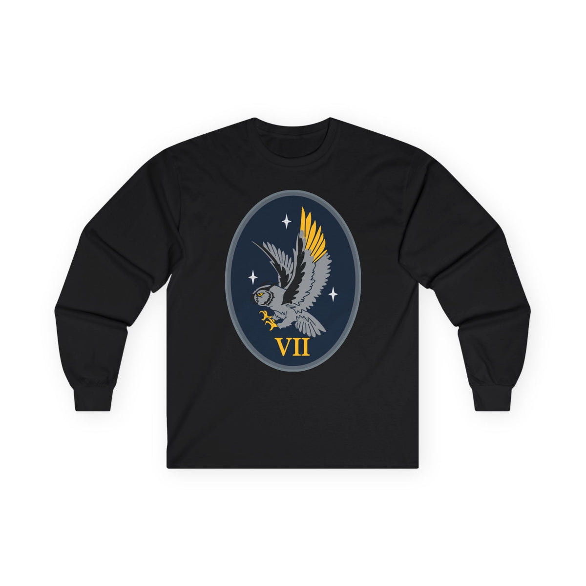 Unisex Ultra Cotton Long Sleeve Tee - USSF - 7th Space Warning Squadron wo txt