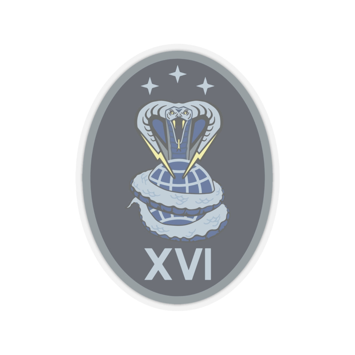 Kiss-Cut Sticker - USSF - 16th Electromagnetic Warfare Squadron wo txt