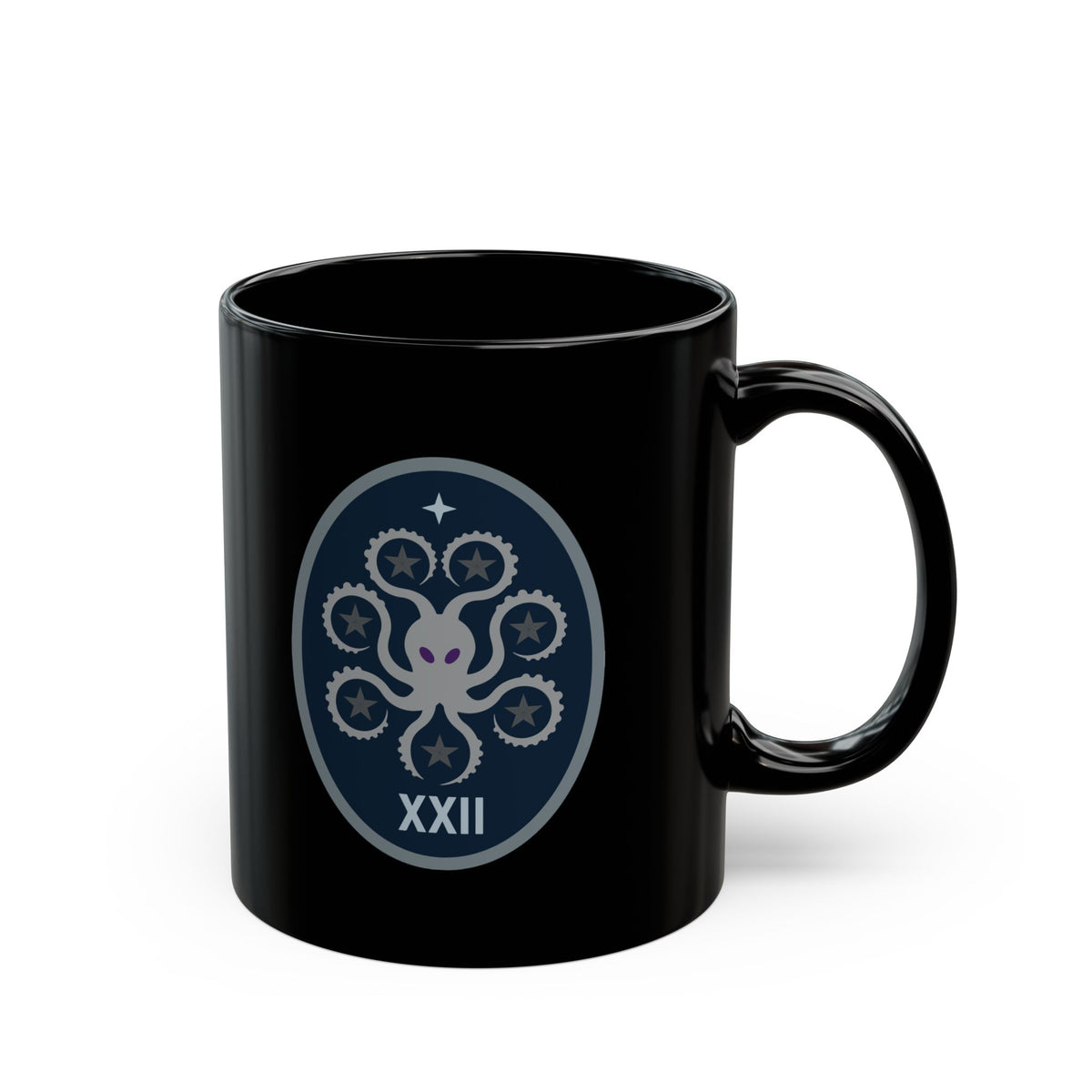 Black Mug (11oz, 15oz) - USSF - 22nd Space Operations Squadron wo txt