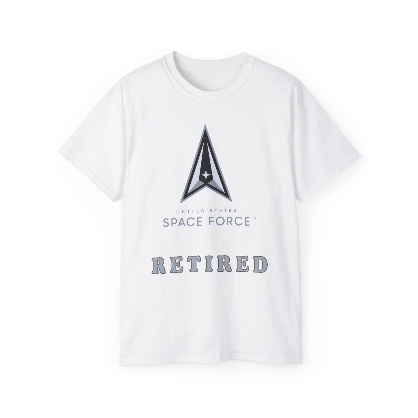 Unisex Ultra Cotton Tee -  USSF - Space Force - Retired