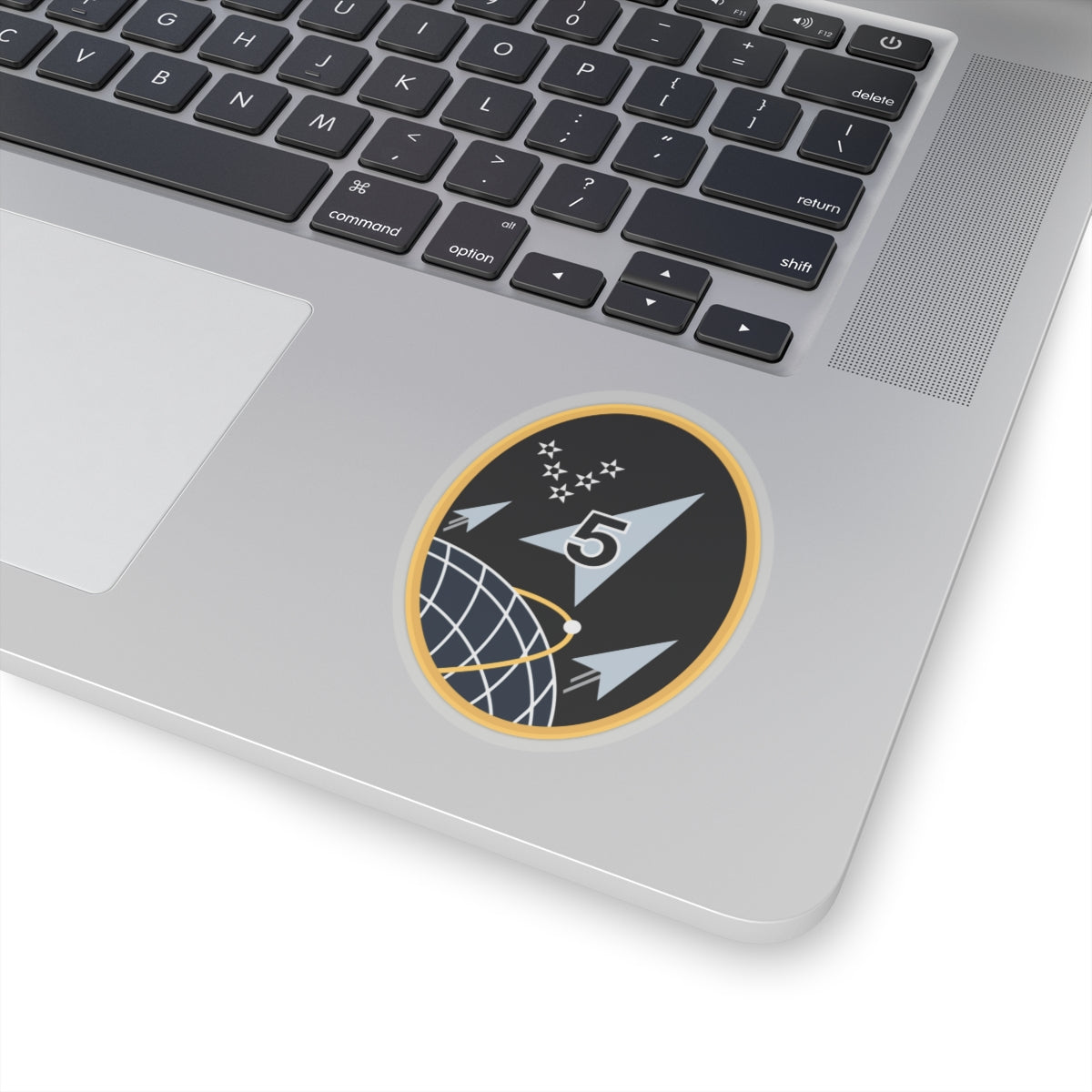 Kiss-Cut Sticker - USSF - 5th Space Launch Squadron wo txt X 300