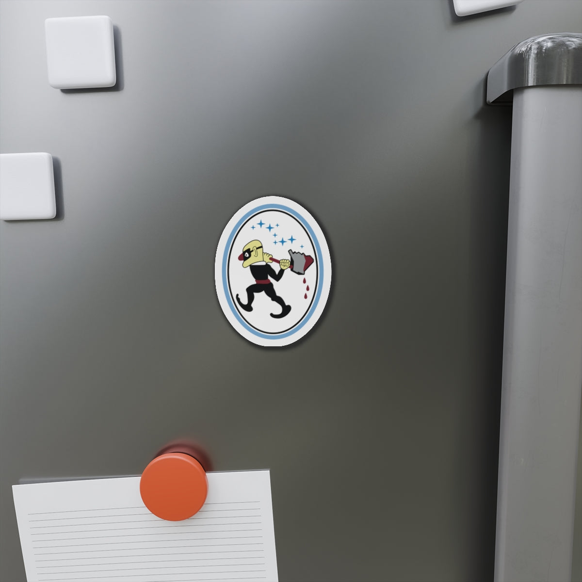 Die-Cut Magnet - USSF - 25th Space Range Squadron wo txt