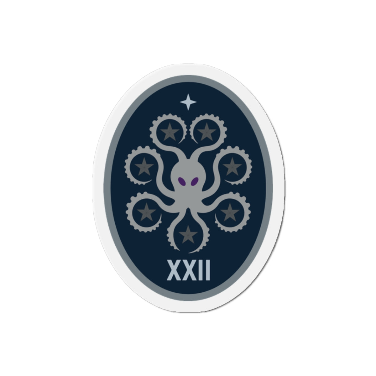 Die-Cut Magnet - USSF - 22nd Space Operations Squadron wo txt