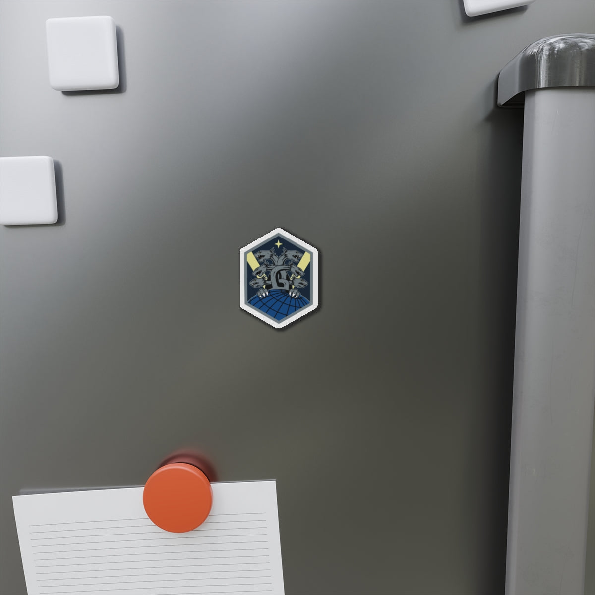 Die-Cut Magnet - USSF - Space Base Delta 1 wo txt