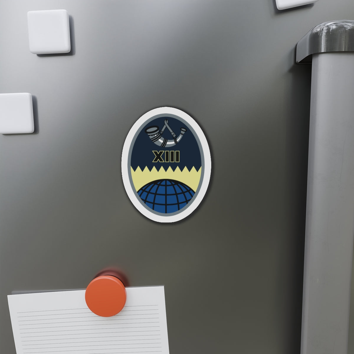 Die-Cut Magnet - USSF - 13th Space Warning Squadron wo txt