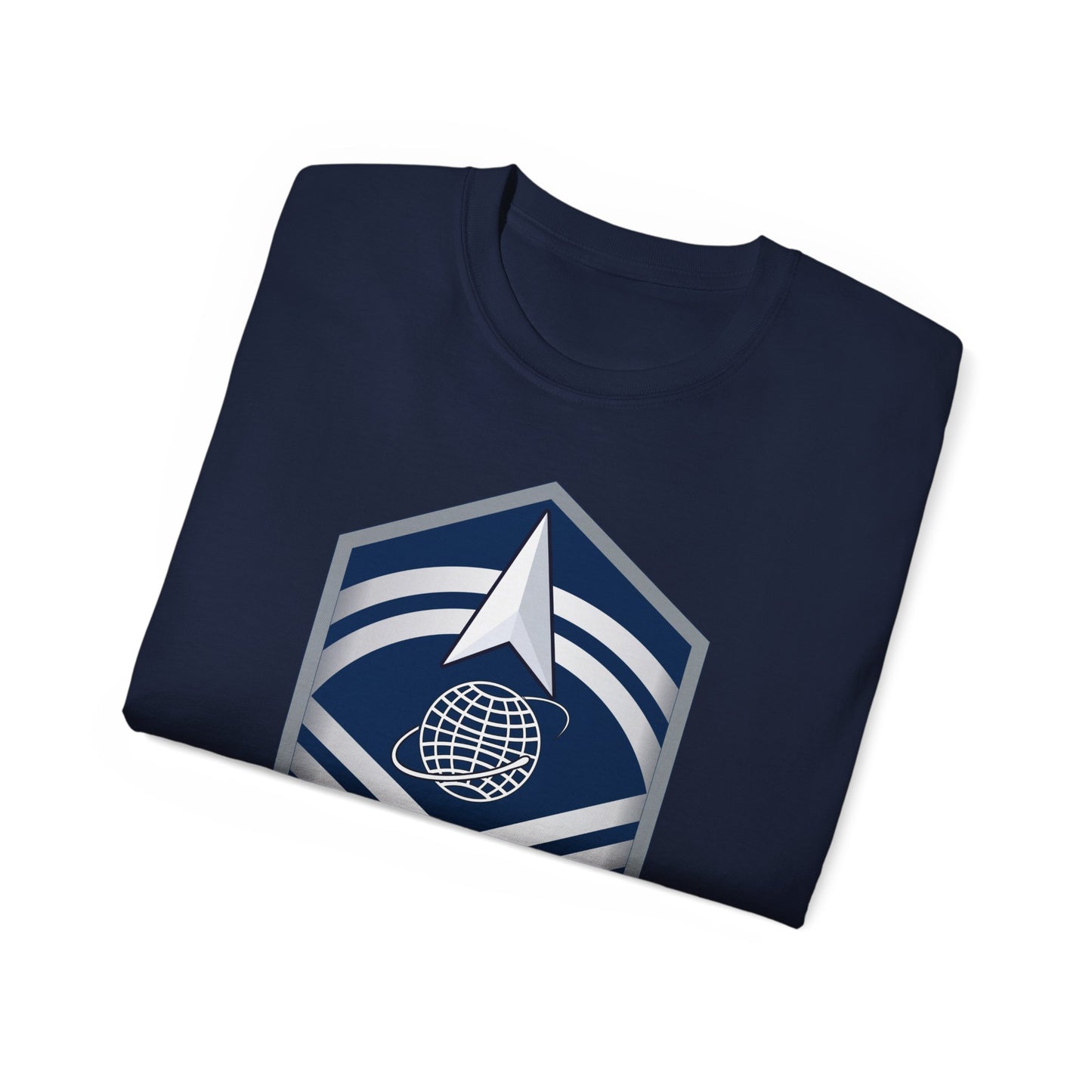 Unisex Ultra Cotton Tee -  USSF - E8 Senior Master Sergeant - US Space Force wo Txt