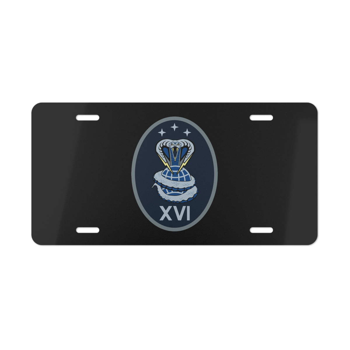 Vanity License Plate - USSF - 16th Electromagnetic Warfare Squadron wo txt