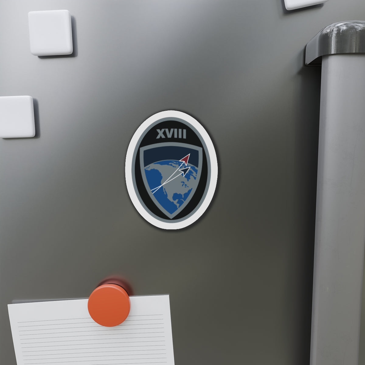 Die-Cut Magnet - USSF - 18th Space Defense Squadron wo txt