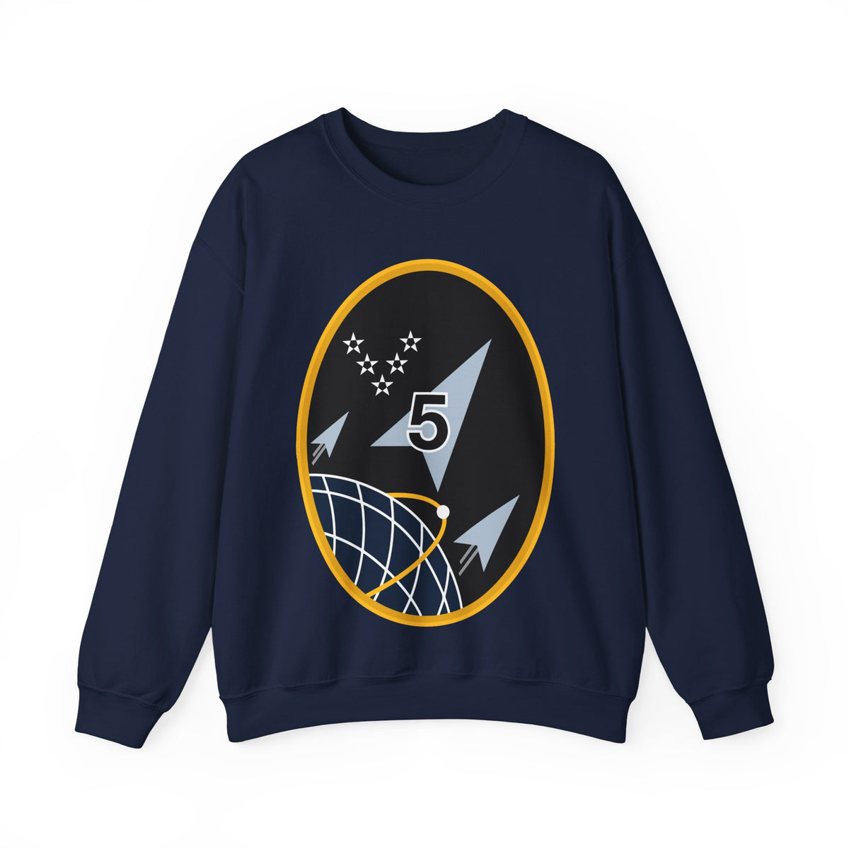 Crewneck Sweatshirt - USSF - 5th Space Launch Squadron wo txt X 300