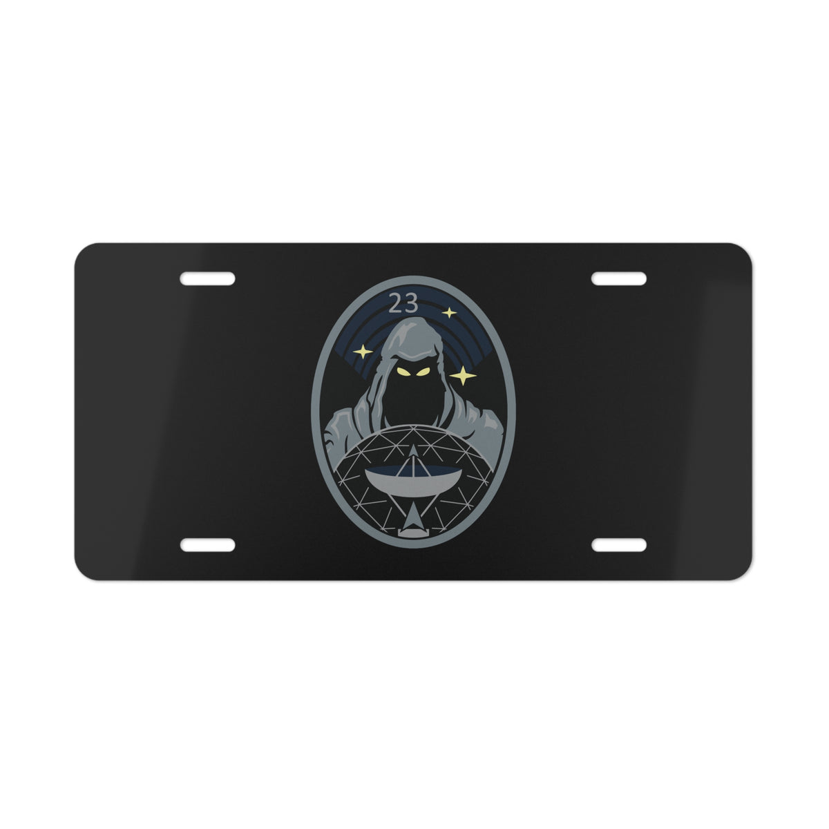 Vanity License Plate - USSF - 23rd Space Operations Squadron wo txt