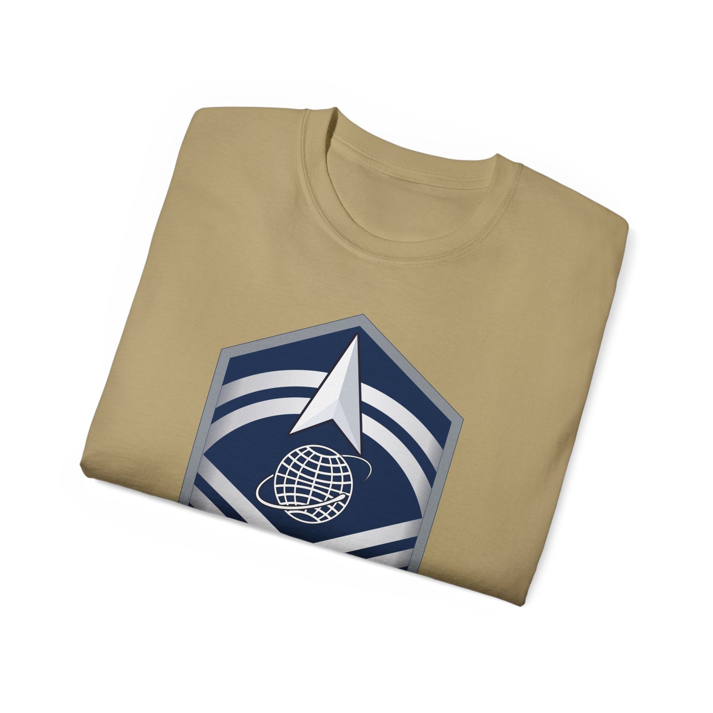 Unisex Ultra Cotton Tee -  USSF - E8 Senior Master Sergeant - US Space Force wo Txt