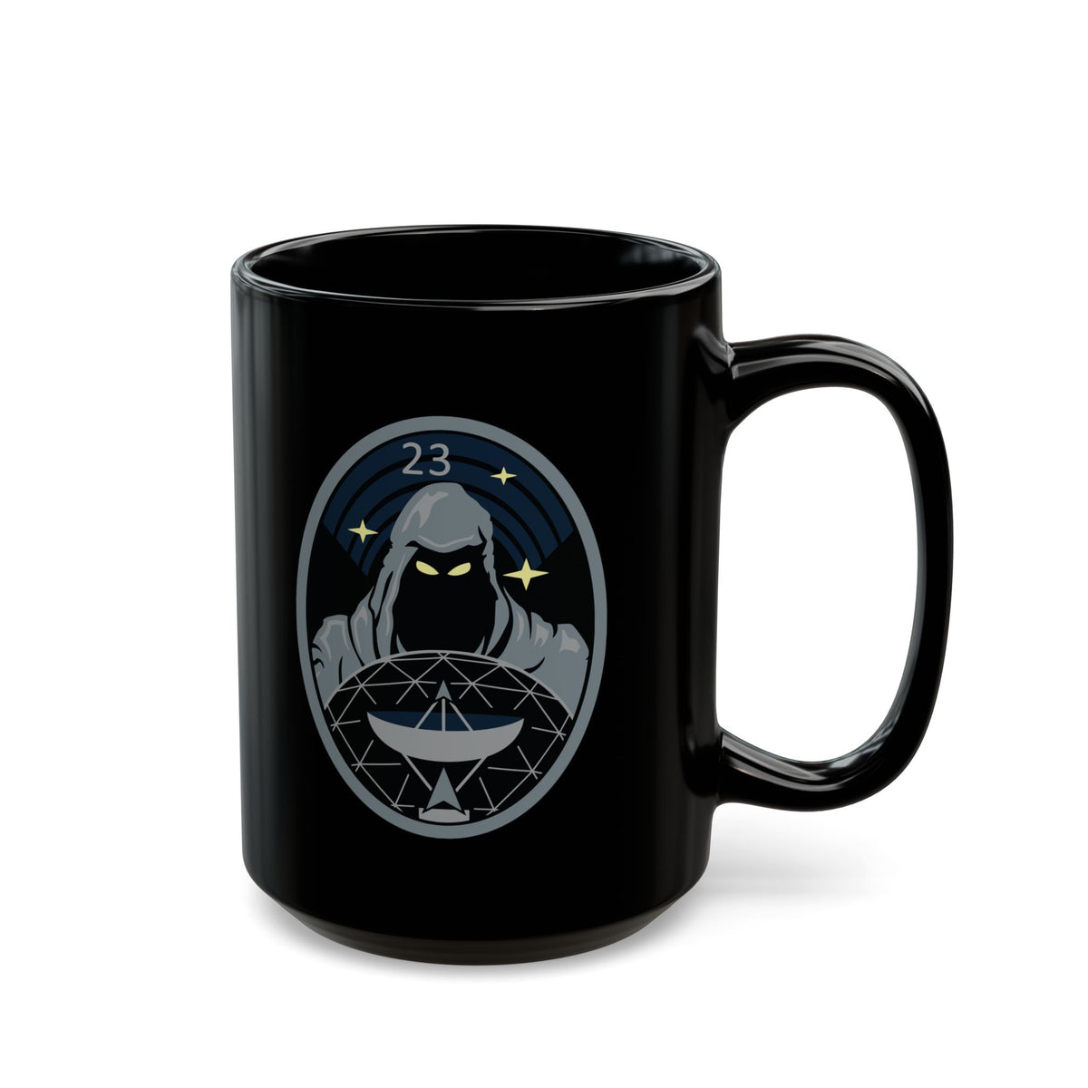 Black Mug (11oz, 15oz) - USSF - 23rd Space Operations Squadron wo txt