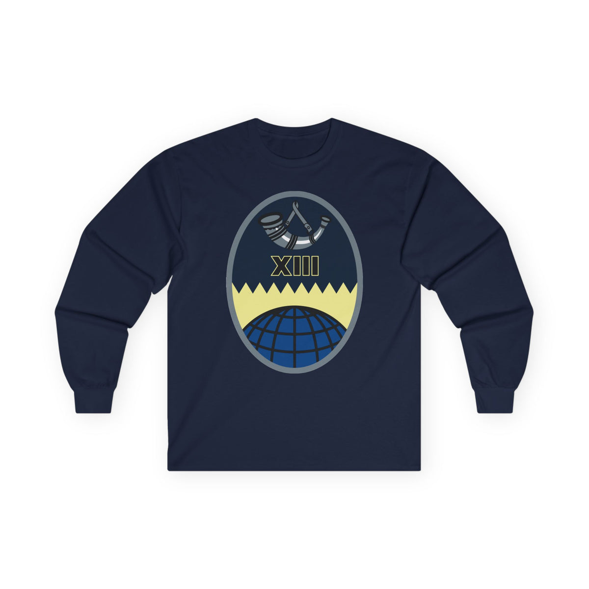 Unisex Ultra Cotton Long Sleeve Tee - USSF - 13th Space Warning Squadron wo txt