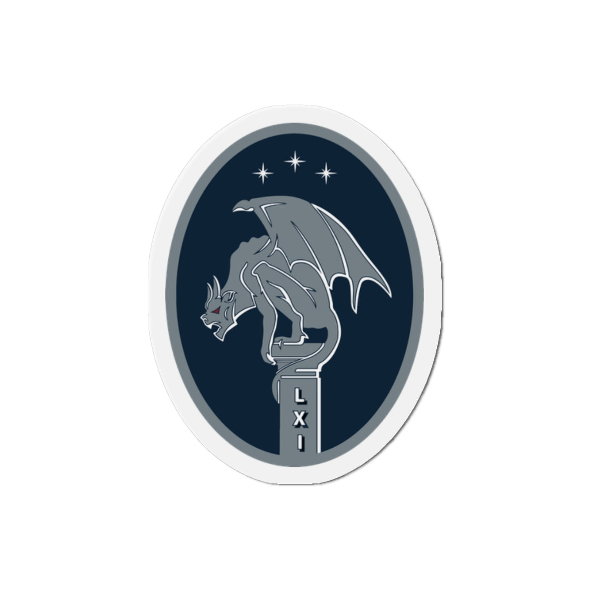 Die-Cut Magnet - USSF - 61st Cyberspace Squadron wo txt