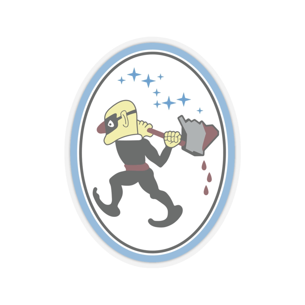 Kiss-Cut Sticker - USSF - 25th Space Range Squadron wo txt