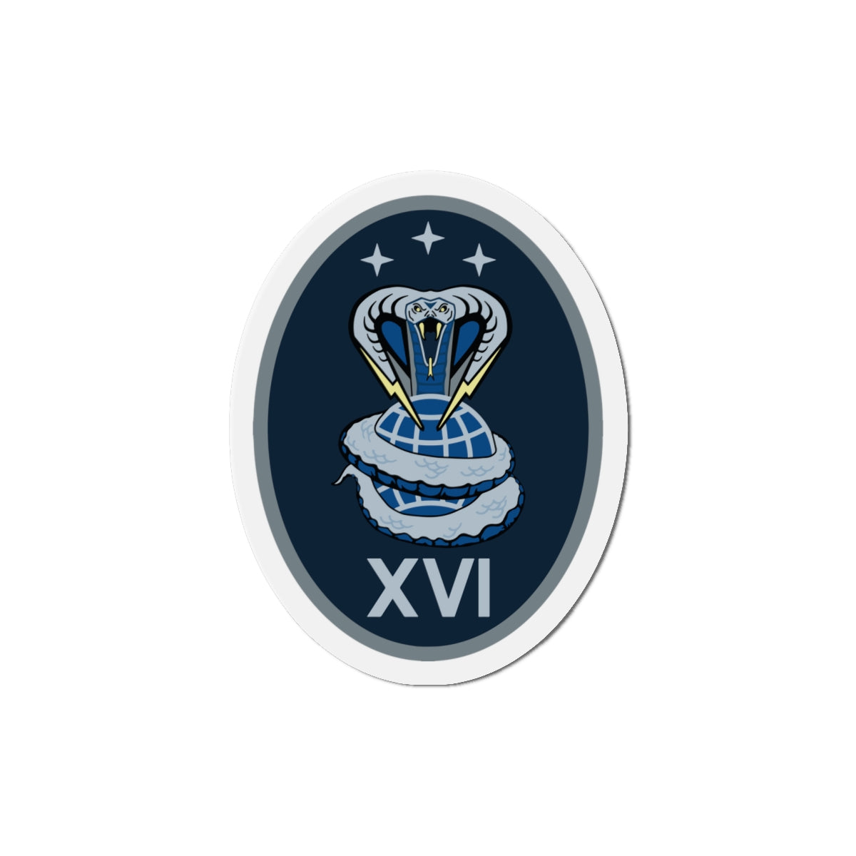Die-Cut Magnet - USSF - 16th Electromagnetic Warfare Squadron wo txt