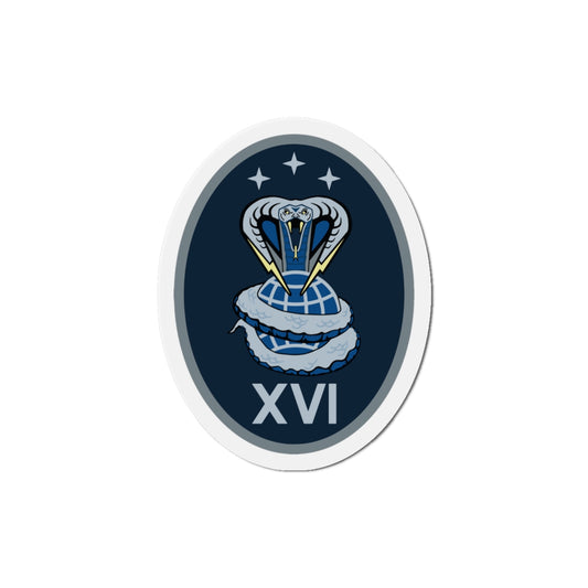 Die-Cut Magnet - USSF - 16th Electromagnetic Warfare Squadron wo txt
