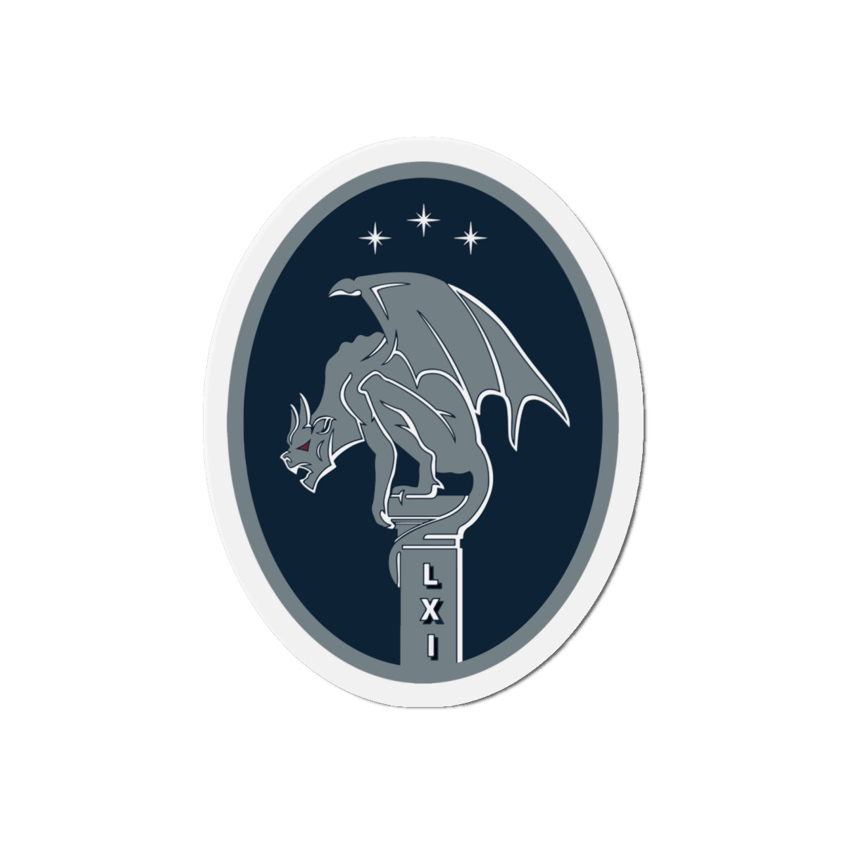 Die-Cut Magnet - USSF - 61st Cyberspace Squadron wo txt