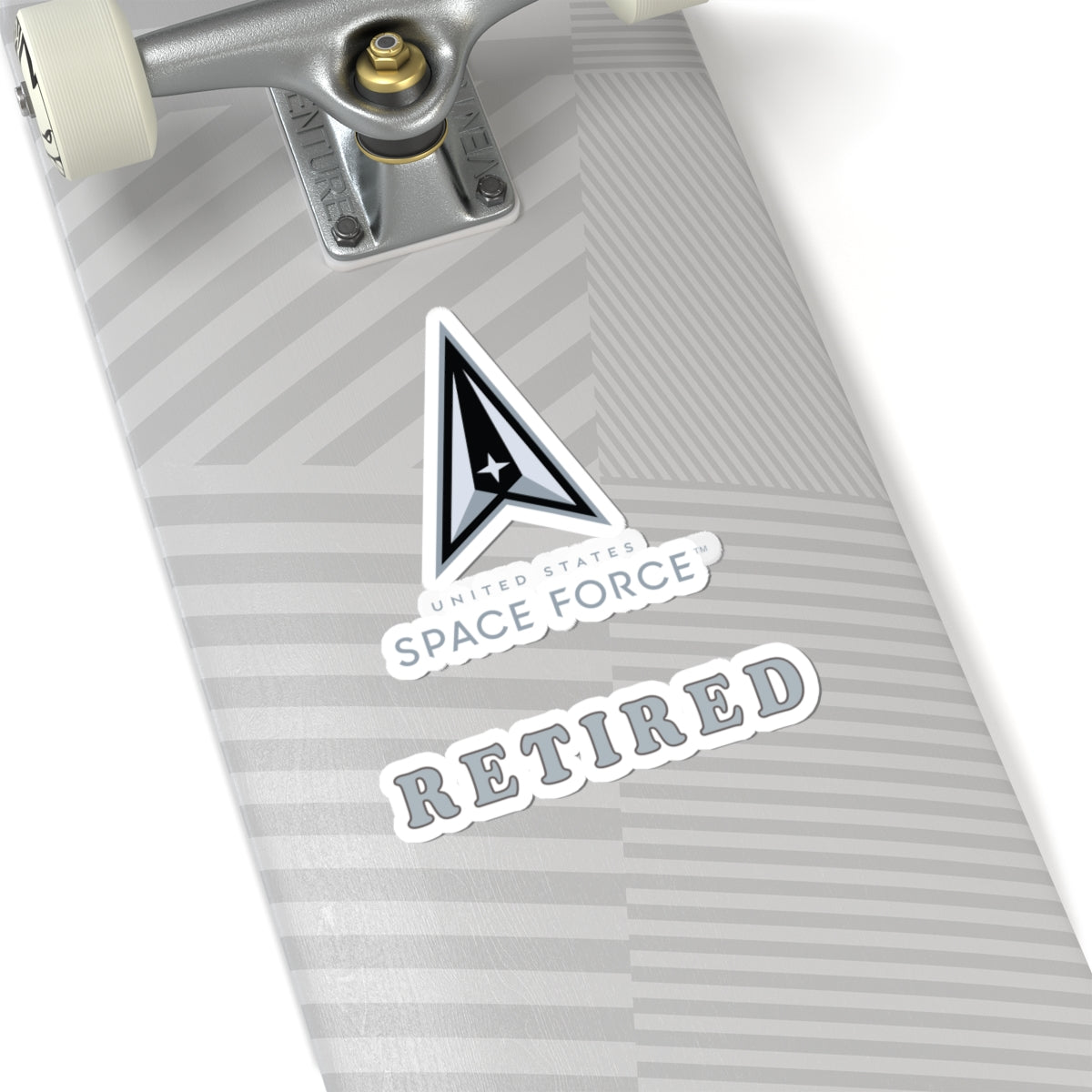 Kiss-Cut Sticker - USSF - Space Force - Retired