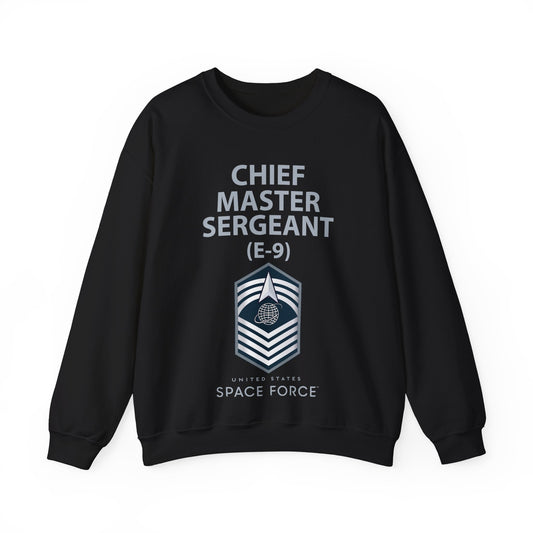 Crewneck Sweatshirt - USSF - E9 Chief Master Sergeant - US Space Force