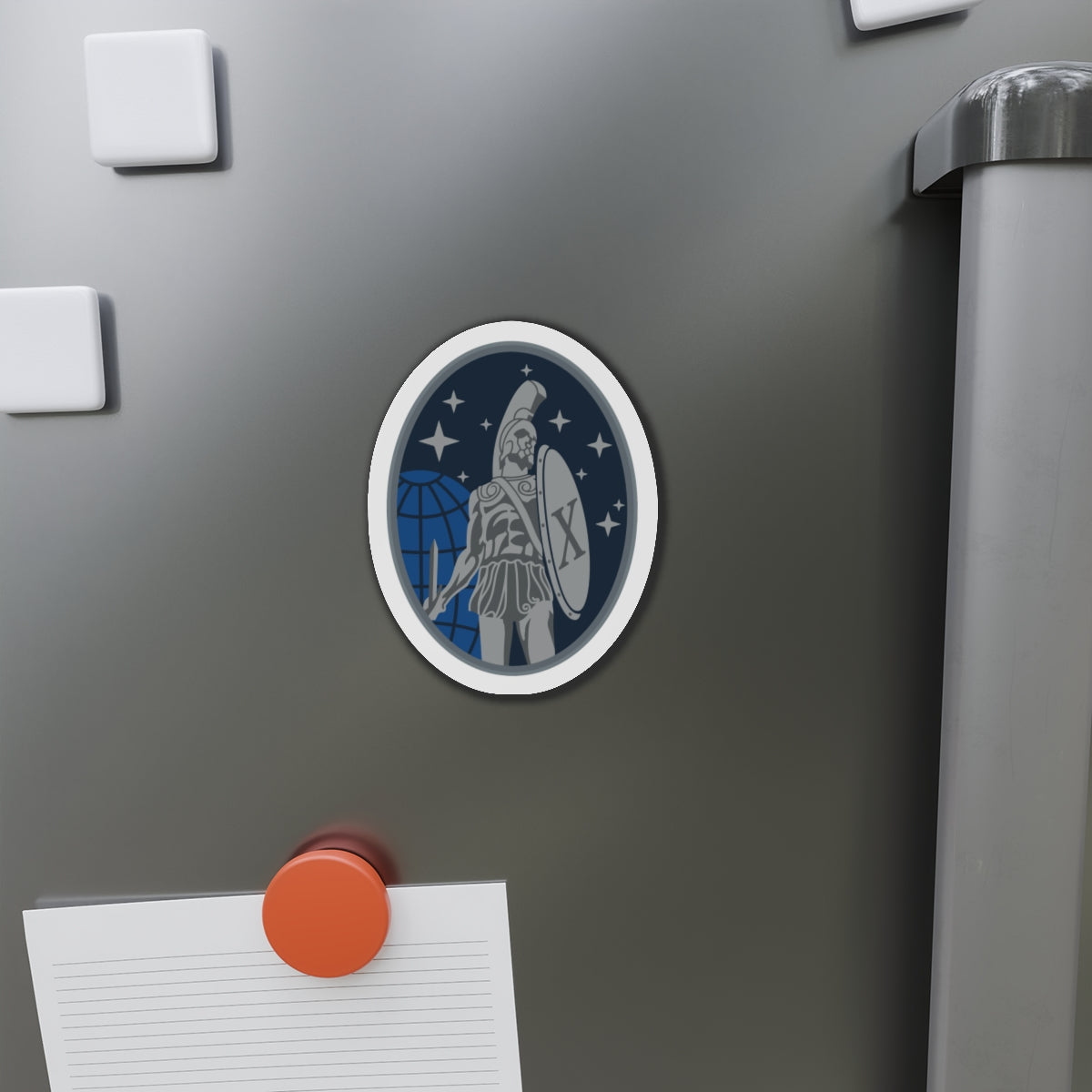 Die-Cut Magnet - USSF - 10th Space Warning Squadron wo txt