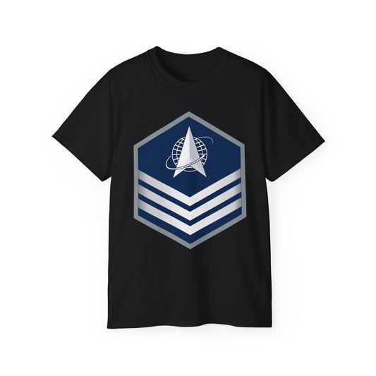 Unisex Ultra Cotton Tee -  USSF - E5 Sergeant wo Txt