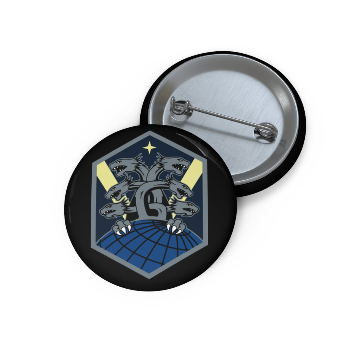 Custom Pin Button - USSF - Space Base Delta 1 wo txt